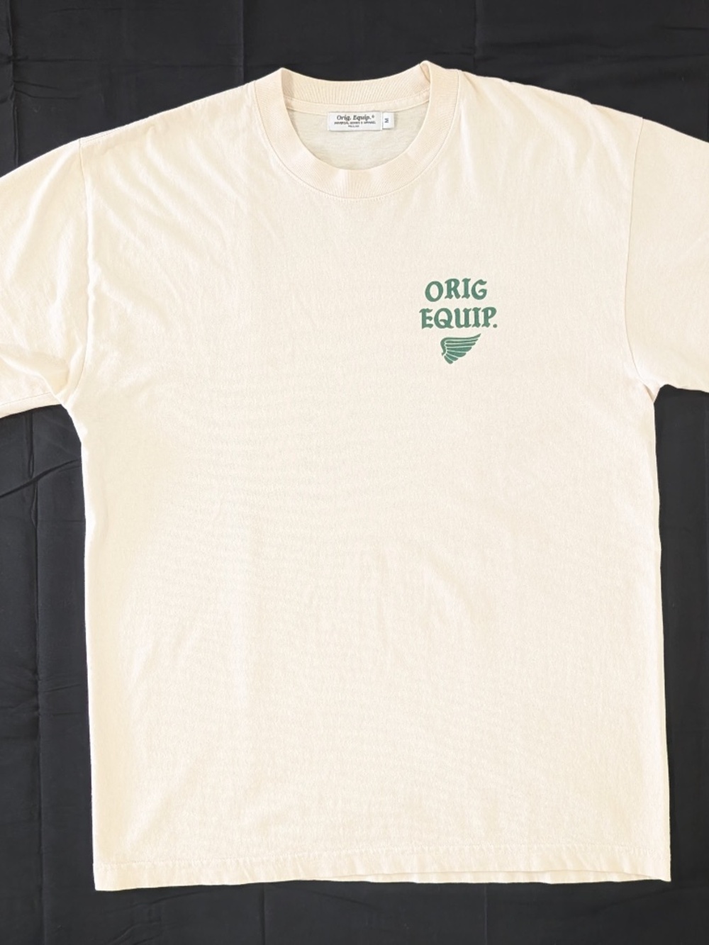 American Trench Orig Equip Birdwatching Society Graphic Tee Cream M USA